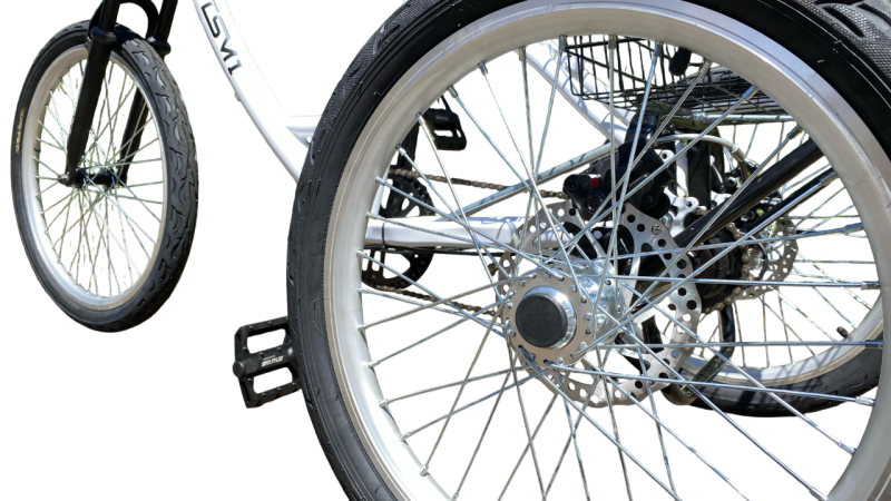 Triciclo Com Pedal Modelo Schilder 7 Velocidades Wind Bikes - Image 3