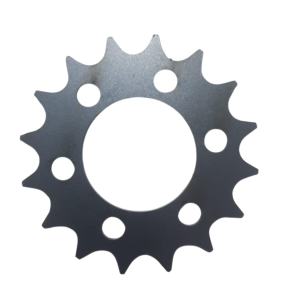 Pinhão Roda Fixa 16 Dentes De Ferro Sem Rosca Com 6 Furos