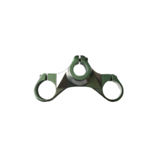 Ombro de Garfo de Alumínio 25.4 mm Polido Para Bicicleta