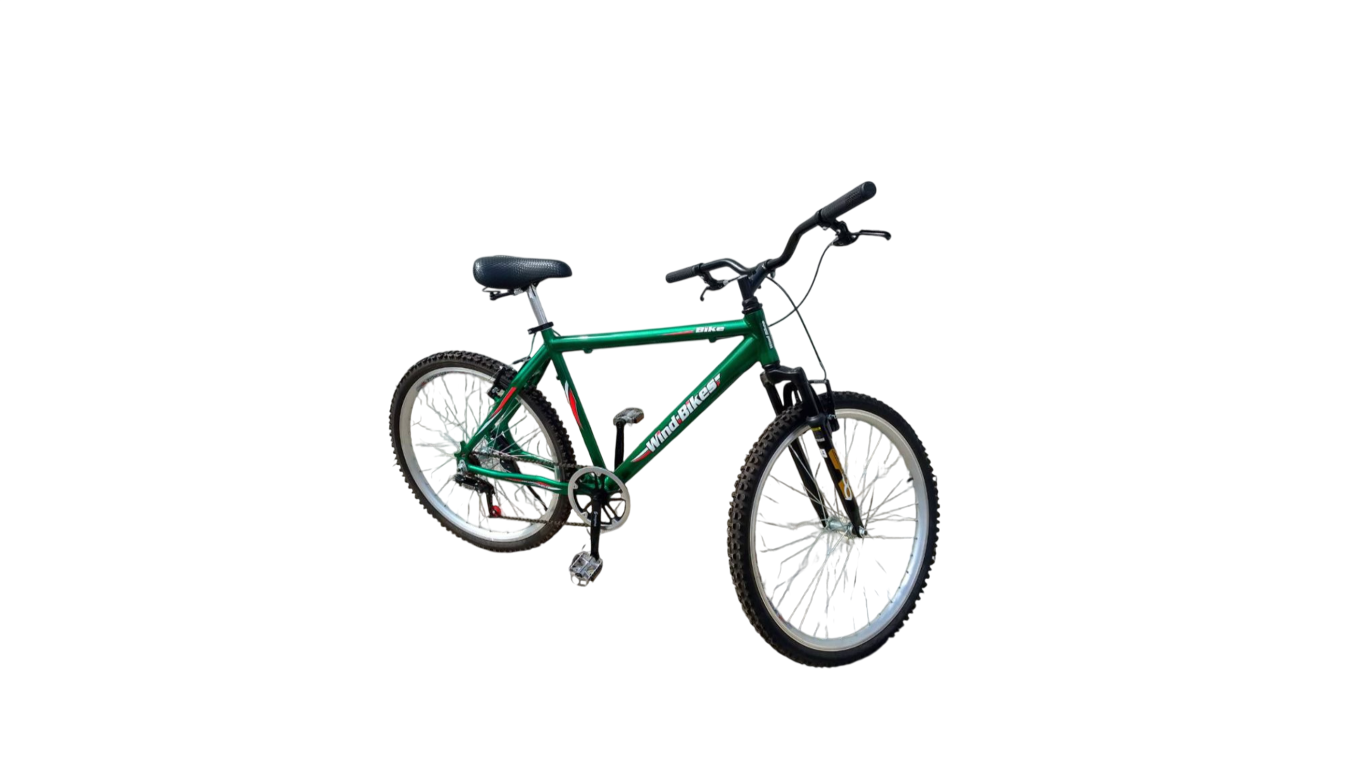 Bicicleta de Alumínio Verde Aro 26 Com Freio V-brake