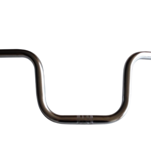 Guidão De Aço Cromado Modelo Titan 22,2 Mm Para Bicicleta