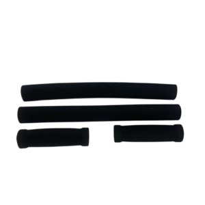 Espuma P/ Guidão Beach Cruizer (4 Pcs) Preto Para Bicicleta
