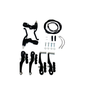 Freio V-brake Al. Preto Mod. 919 Jogo Completo P/ Bicicleta