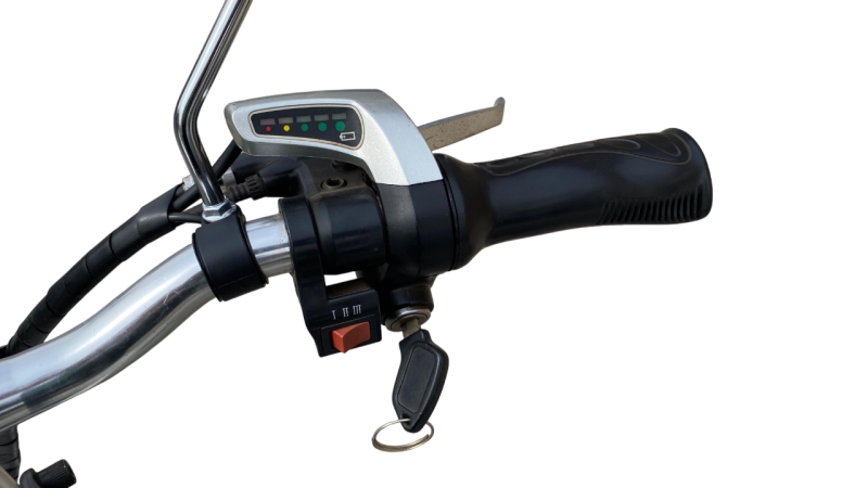 Bicicleta Dobravél FunRide 350W 36V 15.6Ah Branca Seminova - Imagem 3