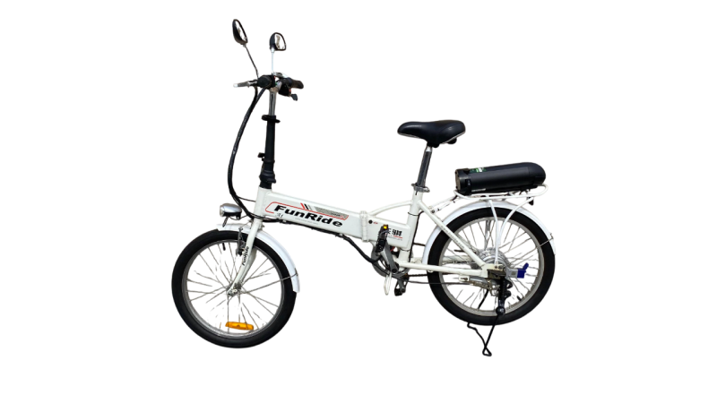 Bicicleta Dobravél FunRide 350W 36V 15.6Ah Branca Seminova