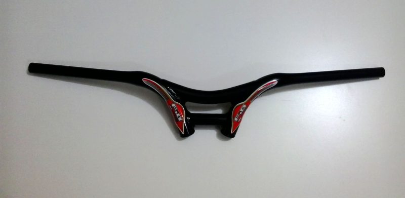 Guidão De Alumínio P/ Bicicleta Modelo Master Cor Preto Bril