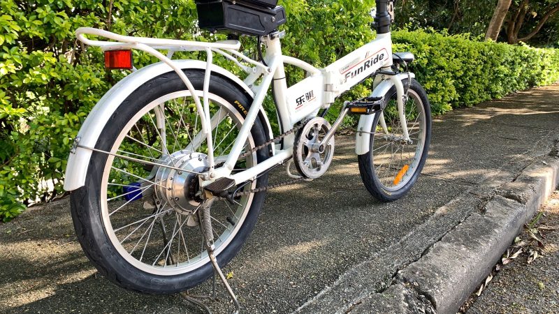 Bicicleta Dobravél FunRide 350W 36V 15.6Ah Branca Seminova - Image 2