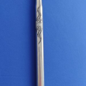 Canote De Selim De Alumínio Polido 26,8 X 350 Mm P/ Bicicleta