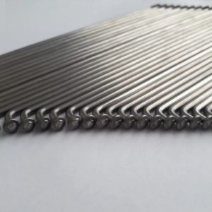 Jogo De 36 Raios Inox 170 Mm 2,5 Mm C/ Niples Para Bicicleta