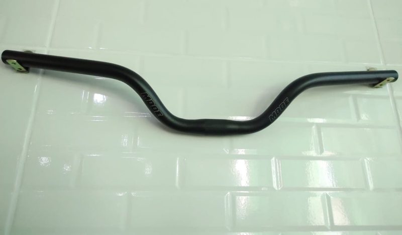 Guidão Mtb Alto Mode de Alumínio 25,4 x 630 mm Preto Para Bike