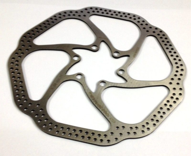 Disco De Freio 160 Mm 6 Furos Avid Ondulado Para Bicicleta