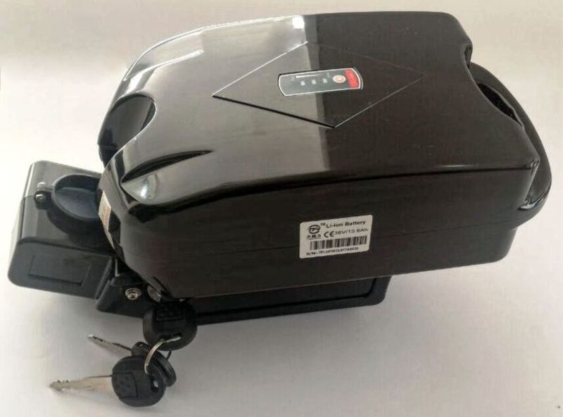 Bateria De Lithium Tipo Frog 36 V 13.2 Ah Para Bike Elétrica