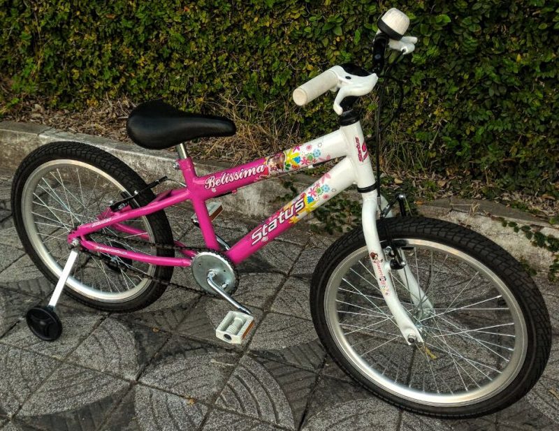 Bicicleta Infantil Aro 20 Feminina Promoção Marca Status