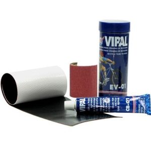 Kit De Remendo De Câmara Marca Vipal Para Bicicleta