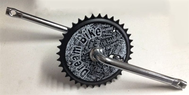 Pedivela C/ Roda Dentada 36 Dentes Dream Bike + Mov Central
