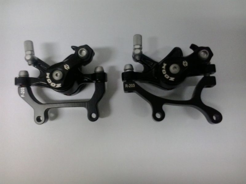 Pinças De Freio À Disco Marca Zoom Com Adaptador 203mm D/t