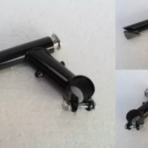 Suporte Guidão Mtb 25,4mm Aço Preto C/ Expander P/ Bicicleta
