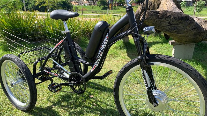 Triciclo Elétrico Modelo Schilder 350 Watts Com Bateria de Lithium - Image 3