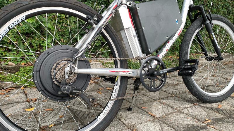 Bicicleta Elétrica Modelo Work 1000W 48V 15Ah Seminova - Image 5