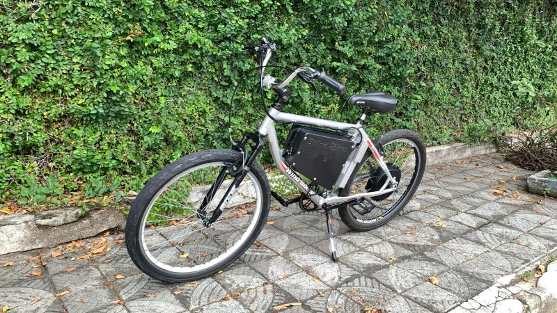 Bicicleta Elétrica Modelo Work 1000W 48V 15Ah Seminova - Image 4