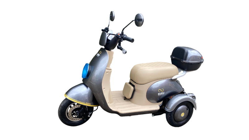 Triciclo Elétrico SUDU 800W 60V 20Ah C/ Lithium