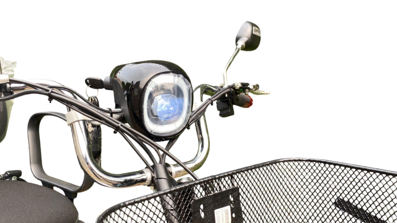 Triciclo Elétrico 2000W 48V 30Ah C/ Baú - Image 3
