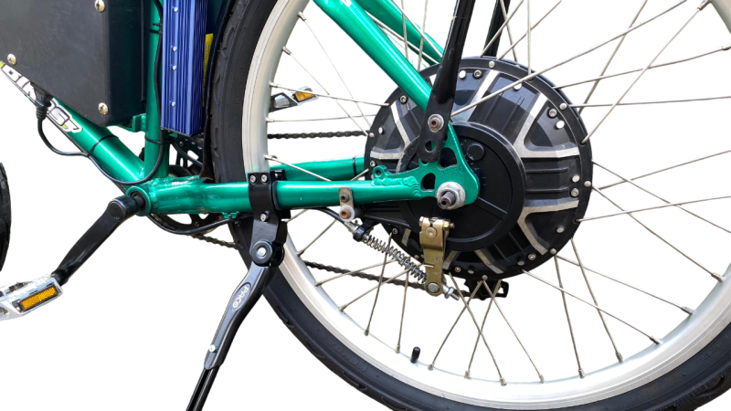 Bicicleta Elétrica Modelo Work 800W 48V 15Ah Seminova - Image 3
