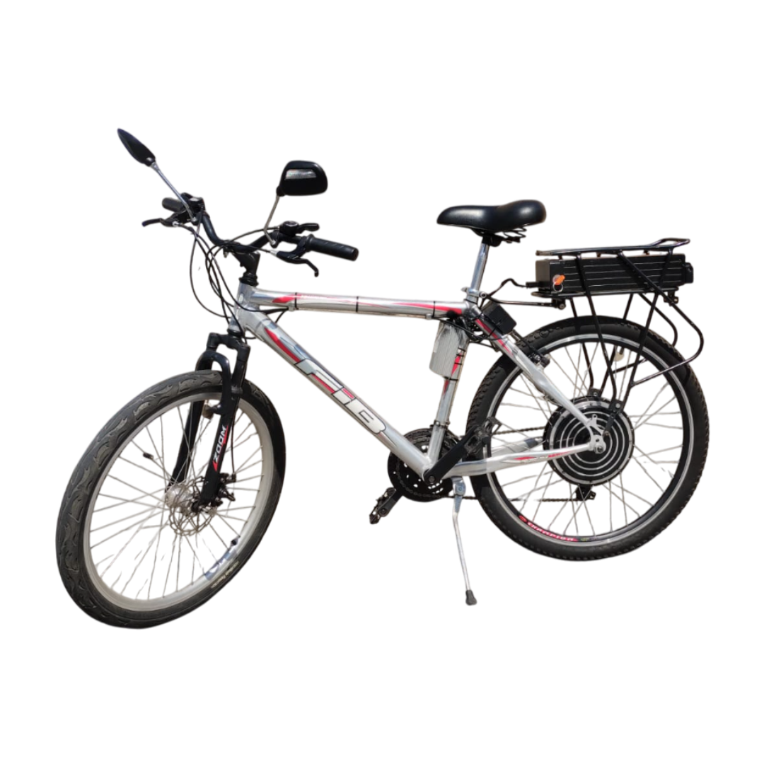 Bicicleta Elétrica 1000w 48v 15ah C/lithium Seminova