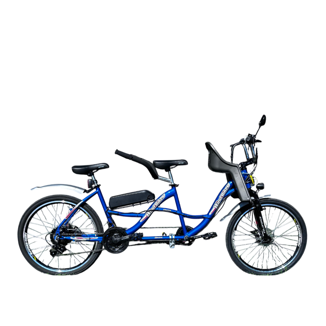 Bicicleta Dupla Elétrica 350w 36v 10ah