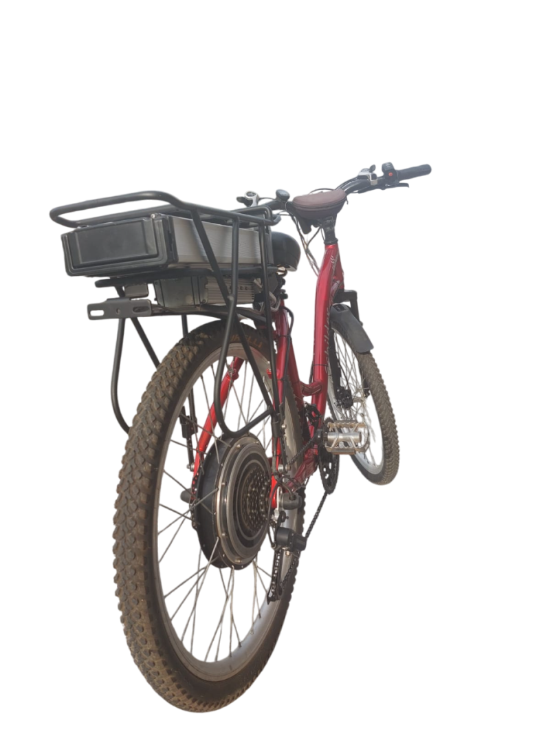 Bicicleta Elétrica 1000W 48V Retrô Seminova Wind Bikes - Imagem 5