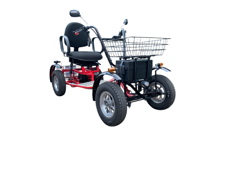 Quadriciclo Elétrico 1000W 48V 20Ah Wind Bikes.