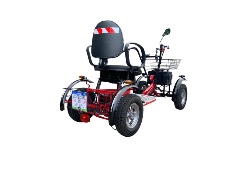 Quadriciclo Elétrico 1000W 48V 20Ah Wind Bikes. - Imagem 5