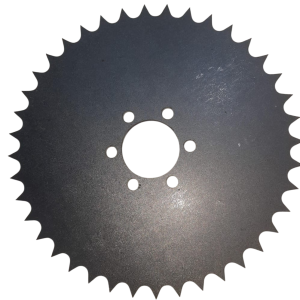 Pinhão Roda Fixa 40 Dentes De Ferro Sem Rosca Com 6 Furos