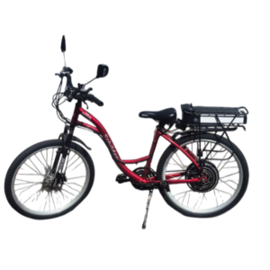 Bicicleta Elétrica Retrô 1000W 48V 15Ah Seminova