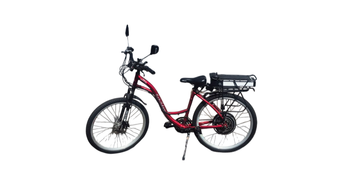 Bicicleta Elétrica Retrô 1000W 48V 15Ah Seminova