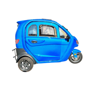 Triciclo Elétrico Coberto 2000W 72V Azul