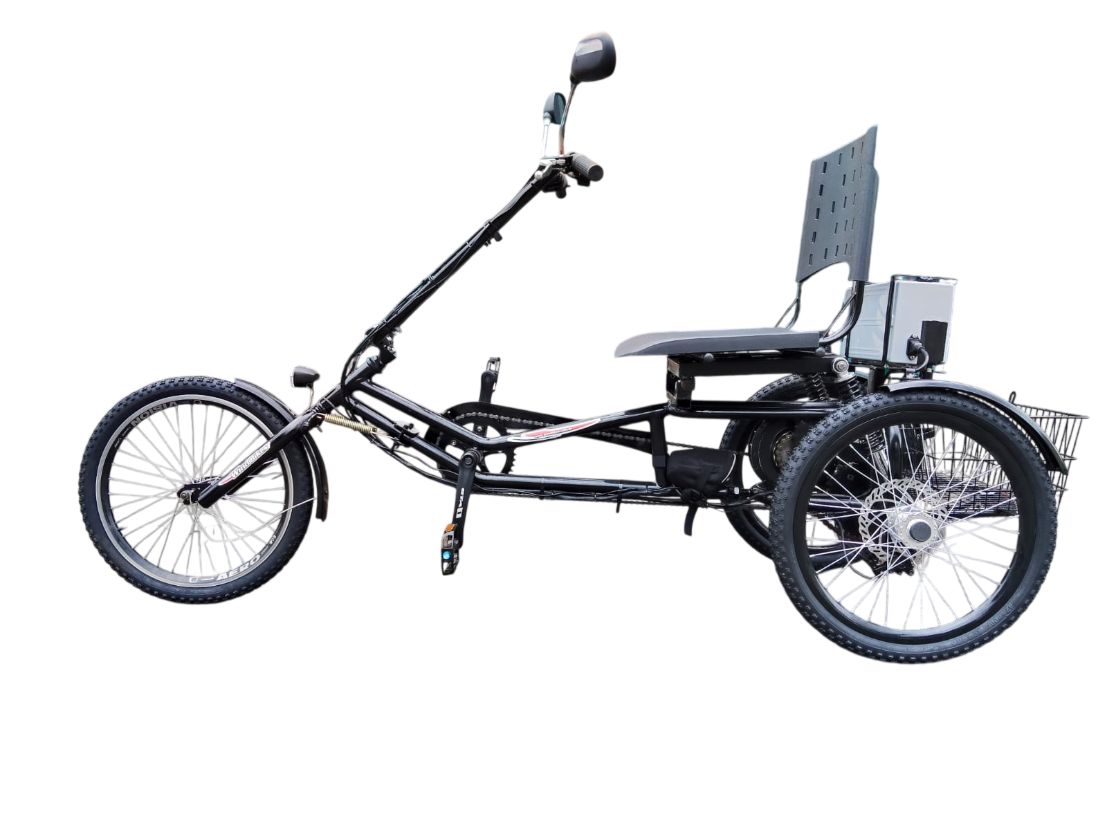 Triciclo Elétrico Eco Praiano 250W 36V 15ah Lithium