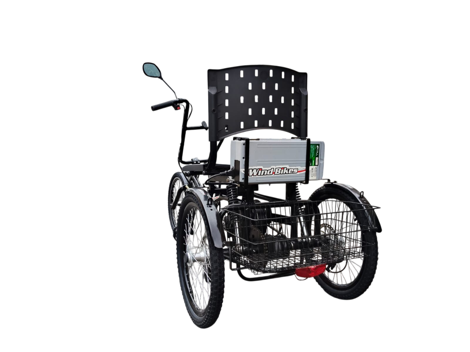 Triciclo Elétrico Eco Praiano 250W 36V 15ah Lithium - Imagem 7