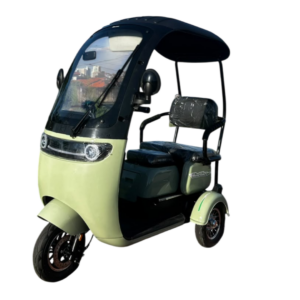 Triciclo Elétrico Aureon 1000W 60V C/ Cobertura Verde