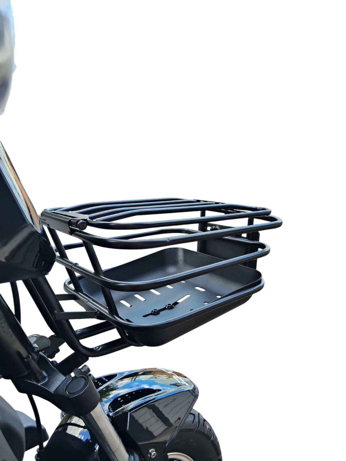 Triciclo Elétrico Fenix 1000W 48V C Bateria De Lithium Preto - Imagem 14