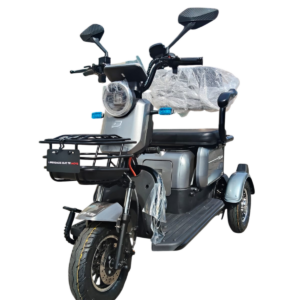 Triciclo Elétrico Fenix 1000W 48V Bateria De Lithium Cinza