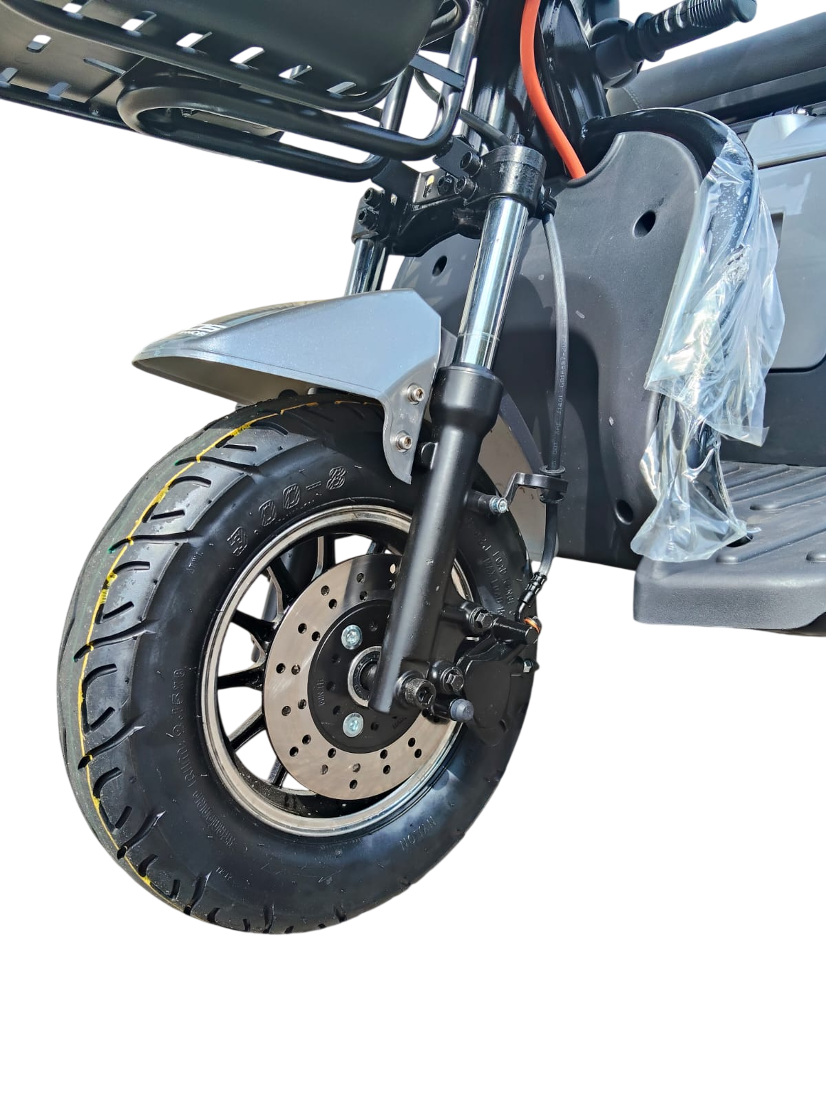 Triciclo Elétrico Fenix 1000W 48V Bateria De Lithium Cinza - Imagem 11