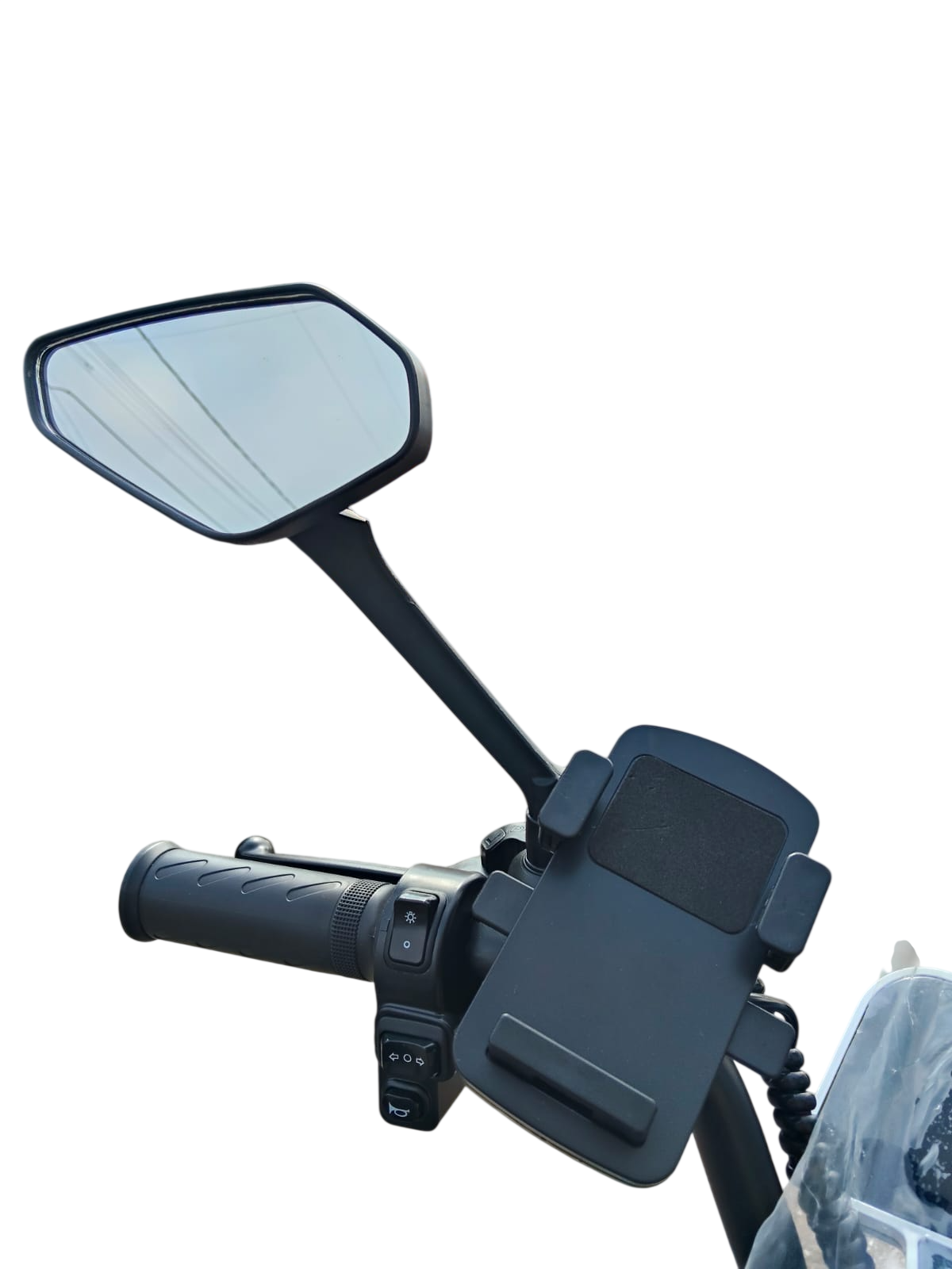 Triciclo Elétrico Fenix 1000W 48V Bateria De Lithium Cinza - Imagem 4