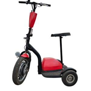 Triciclo Elétrico 500W 48V 15ah Seminovo Vermelho