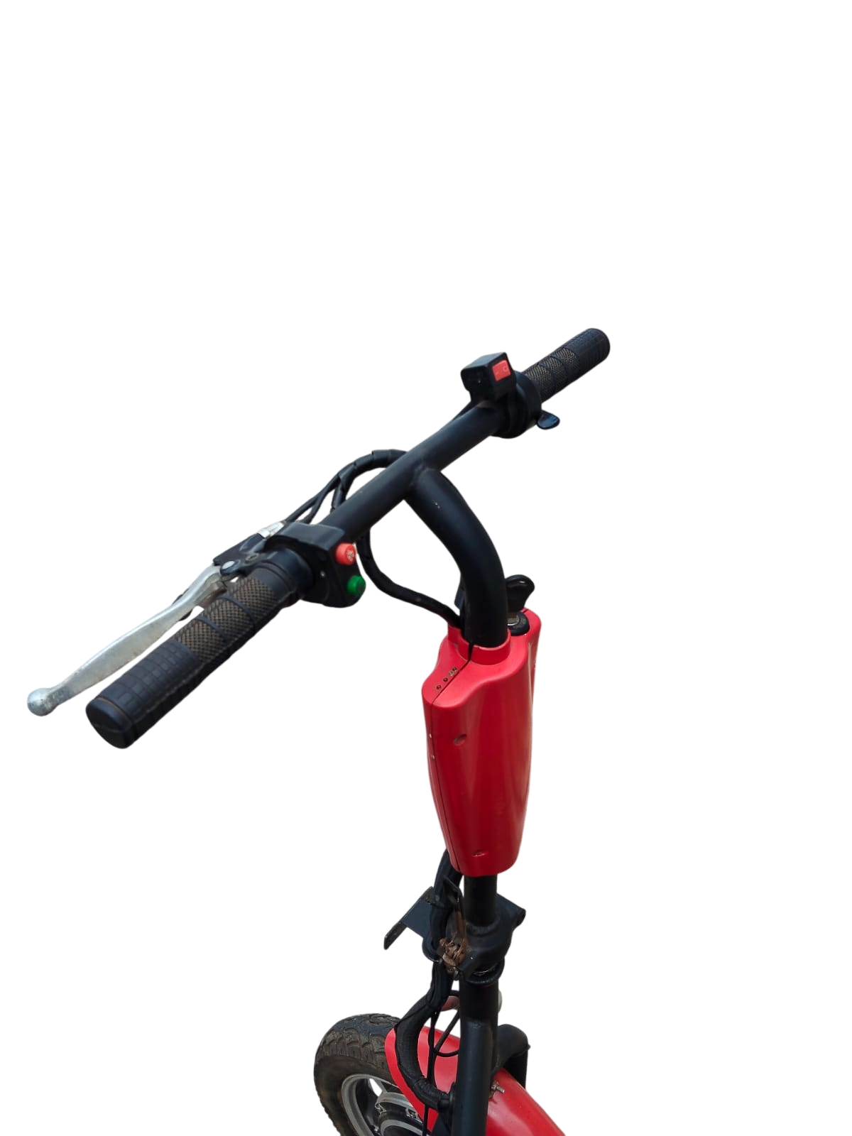 Triciclo Elétrico 500W 48V 15ah Seminovo Vermelho - Imagem 2