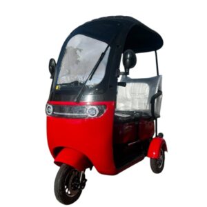 Triciclo Elétrico Aureon 1000W 60V C/ Cobertura Vermelho